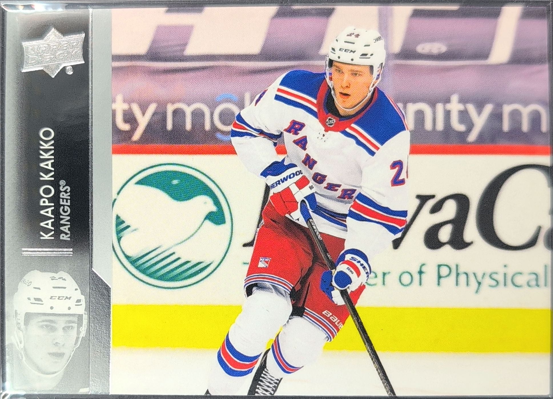 2021-22 Upper Deck Kaapo Kakko #121 New York Rangers front