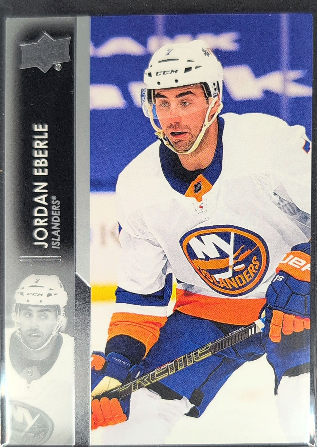 2021-22 Upper Deck Jordan Eberle #114 New York Islanders front