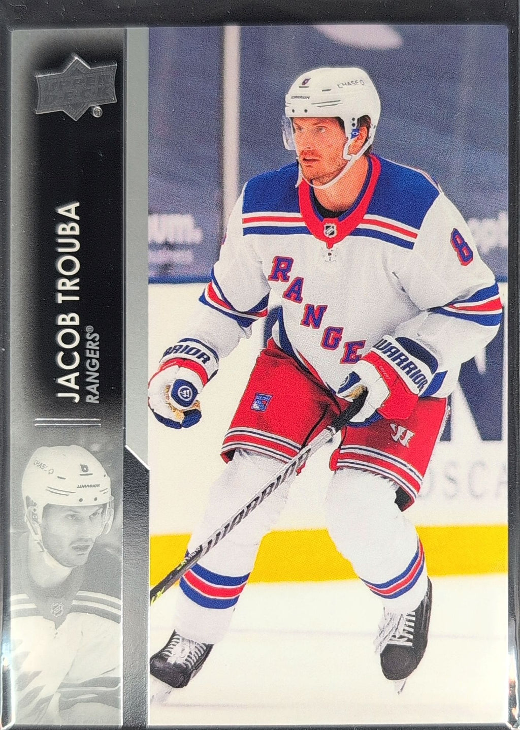 2021-2022 Upper Deck Jacob Trouba #126 New York Rangers front
