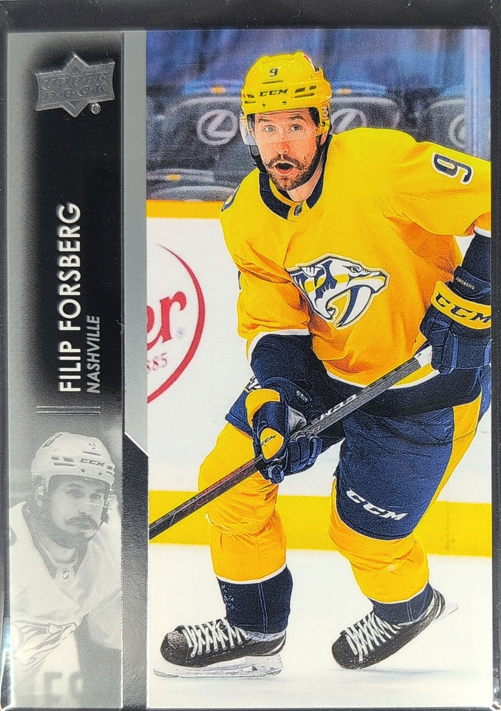 2021-2022 Upper Deck Filip Forsberg #103 Nashville Predators front