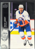 2021-2022 Upper Deck Nick Leddy #115 New York Islanders front