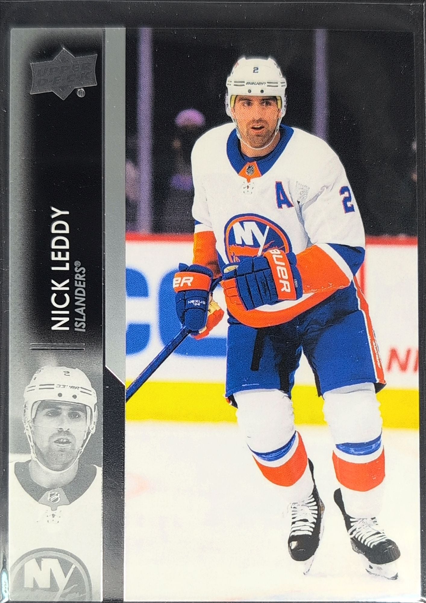 2021-2022 Upper Deck Nick Leddy #115 New York Islanders front