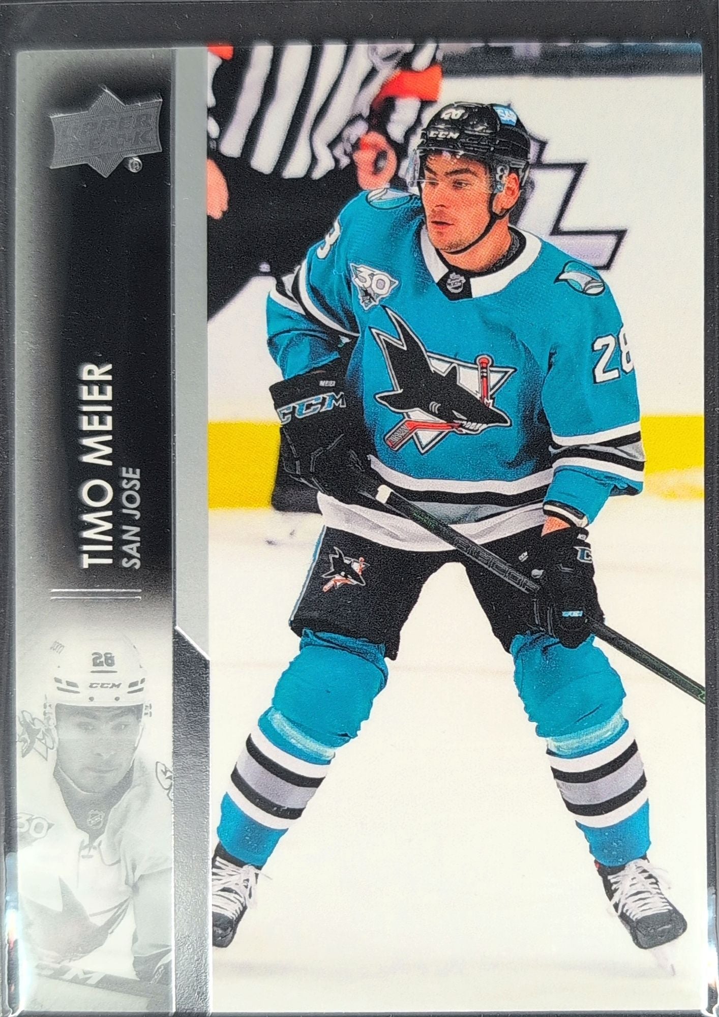2021-2022 Upper Deck Timo Meier #152 San Jose Sharks front