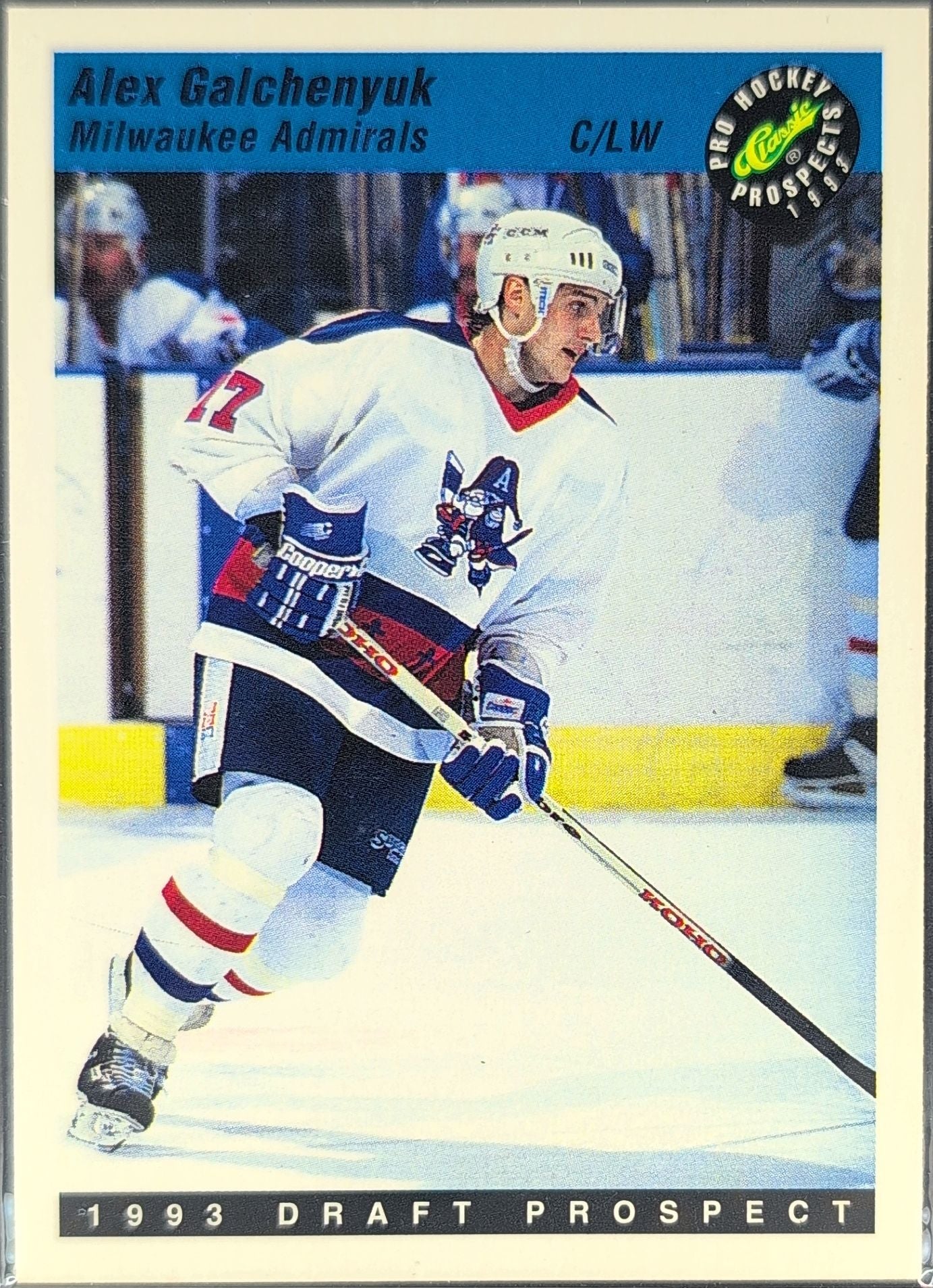 1993 Classic Pro Prospects Alex Galchenyuk #96 Milwaukee Admirals front