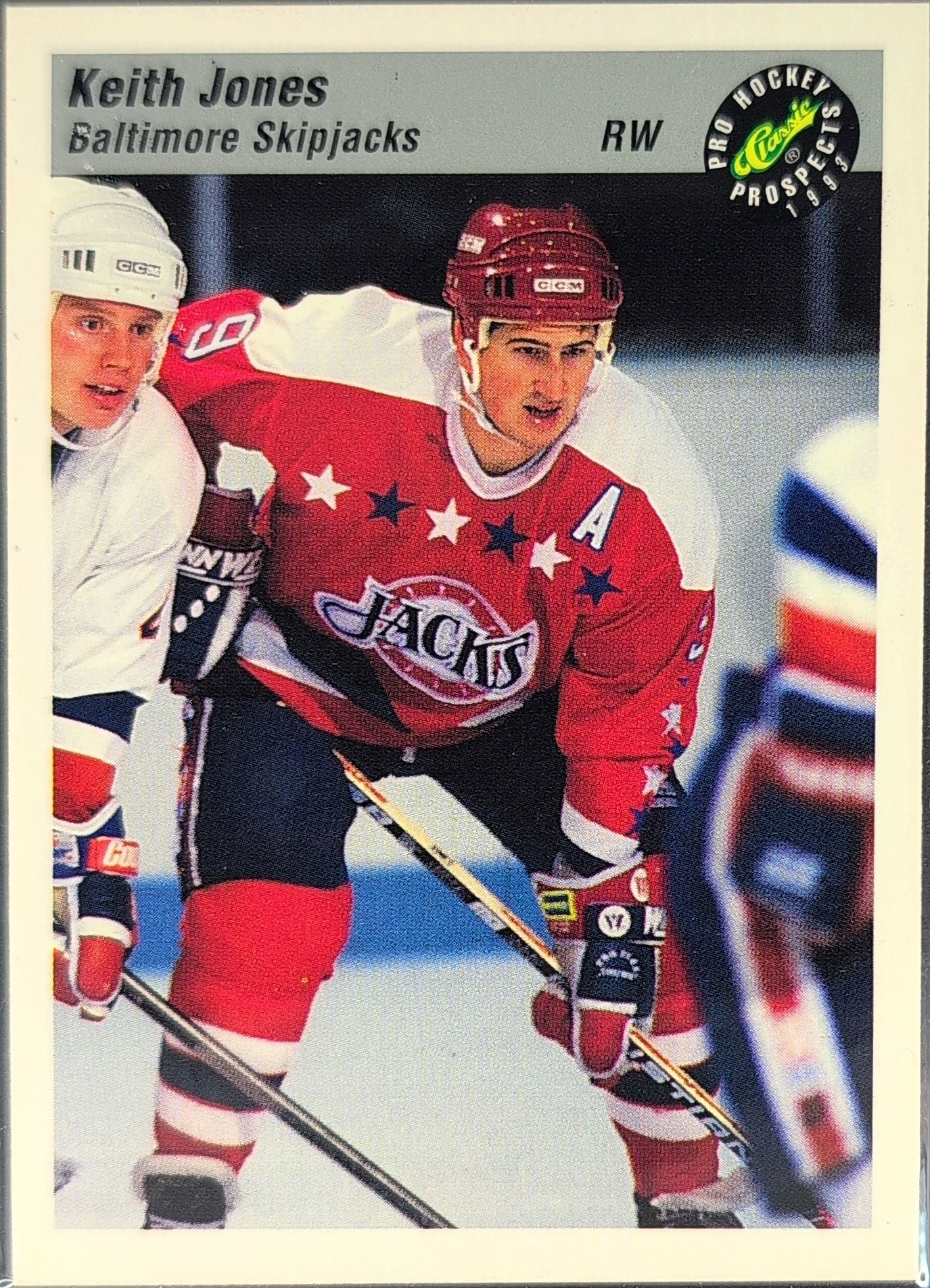 1993 Classic Pro Prospects Keith Jones #43 Baltimore Skipjacks front