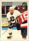 1993 Classic Pro Prospects Martin Hamrlik #62 Springfield Indians front
