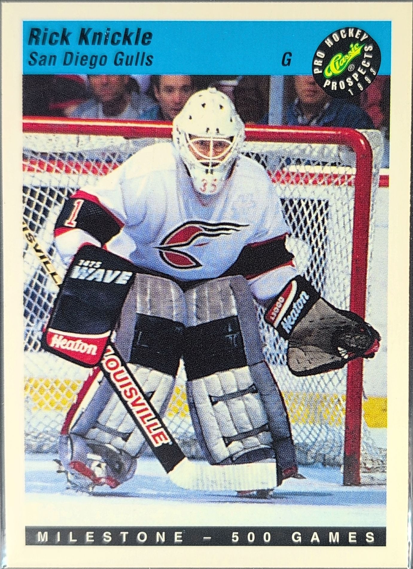 1993 Classic Pro Prospects Rick Knickle #121 San Diego Gulls front