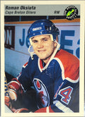 1993 Classic Pro Prospects Roman Oksiuta #11 Cape Breton Oilers front