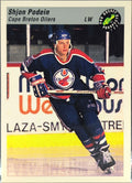 1993 Classic Pro Prospects Shjon Podein #9 Cape Breton Oilers front