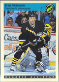 1993 Classic Pro Prospects Greg Andrusak #110 Cleveland Lumberjacks front