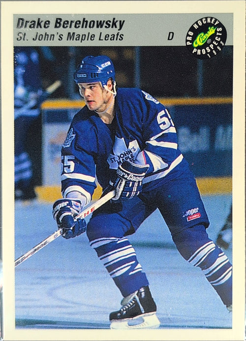 1993 Classic Pro Prospects Drake Berehowsky #59 St. John's Maple Leafs front