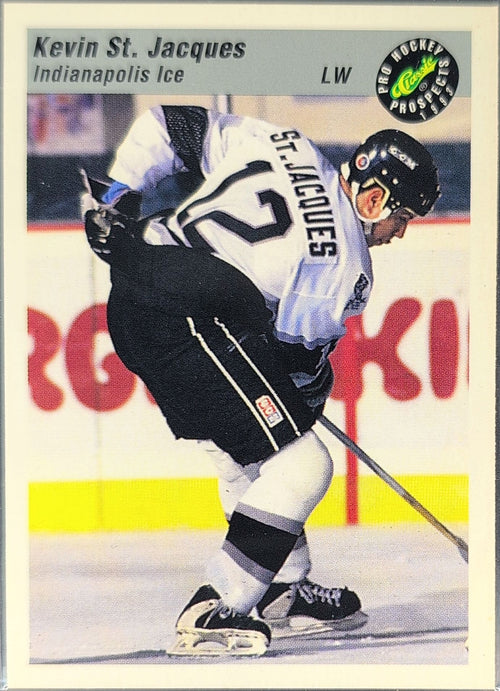 1993 Classic Pro Prospects Kevin St. Jacques #136 Indianapolis Ice front