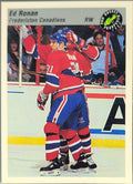 1993 Classic Pro Prospects Ed Ronan #134 Fredericton Canadiens front