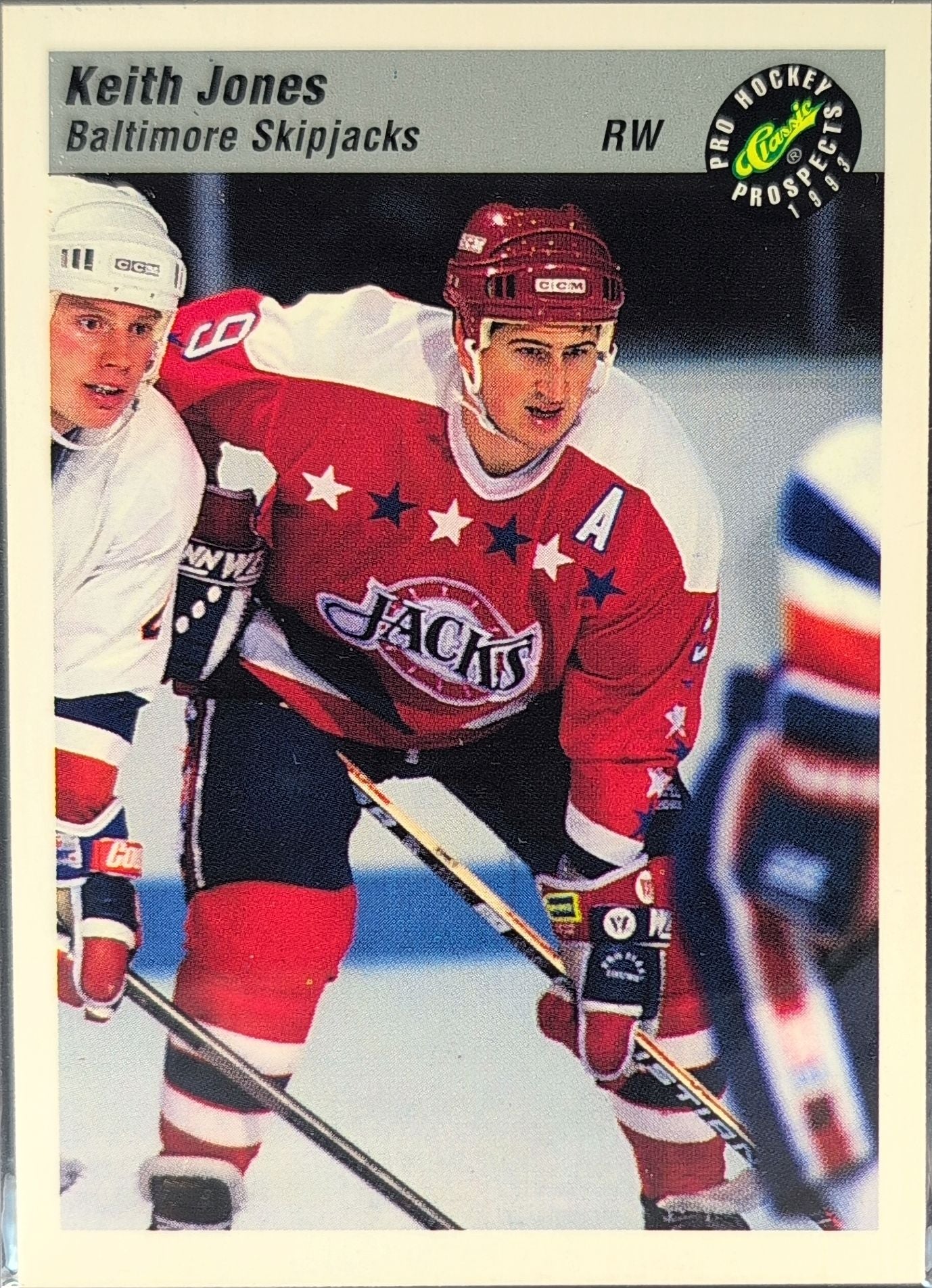 1993 Classic Pro Prospects Keith Jones #43 Baltimore Skipjacks front