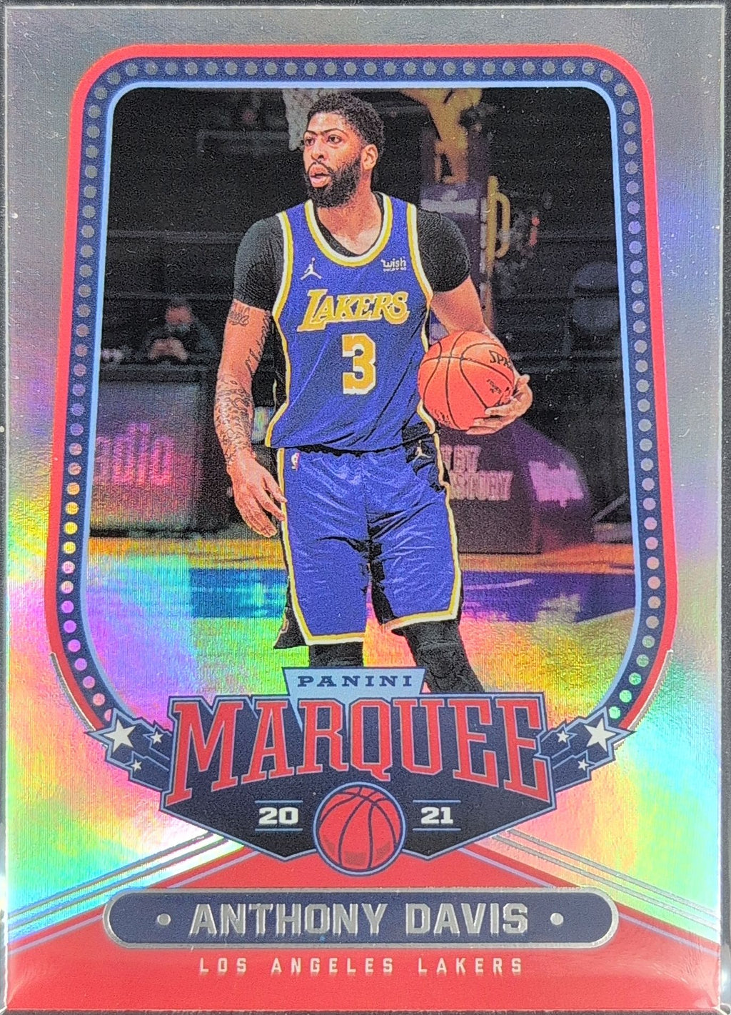 2020-21 Panini Chronicles Anthony Davis #263 Los Angeles Lakers front