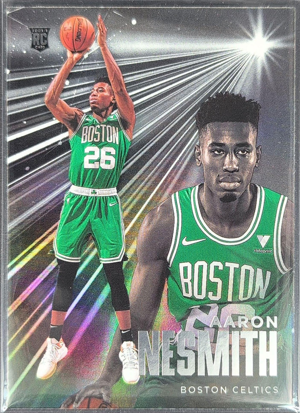Aaron Nesmith 2020-21 Panini Chronicles #213 Bronze Rookie RC Boston Celtics - front image