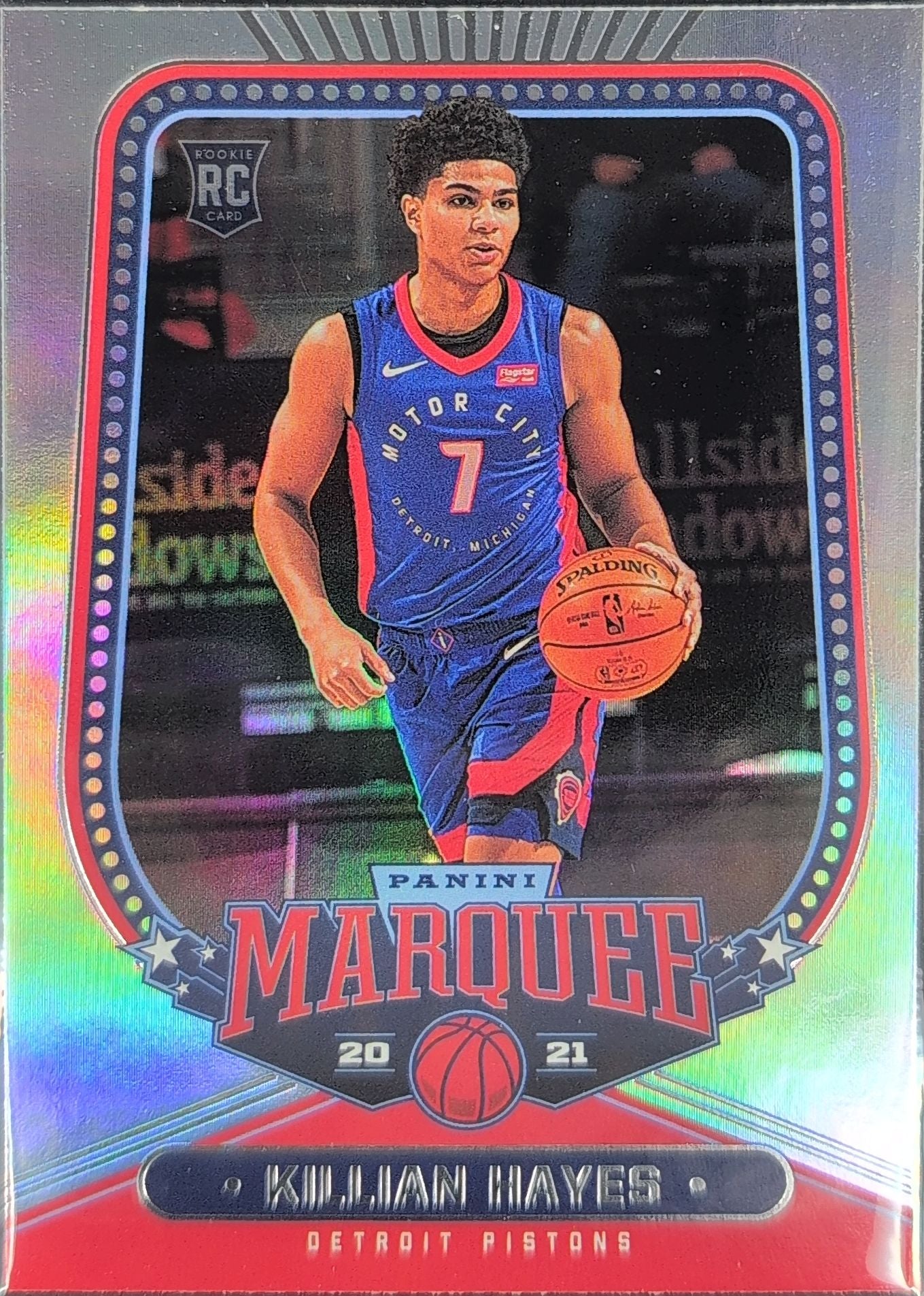 2020-21 Panini Chronicles Killian Hayes #253 RC Detroit Pistons front