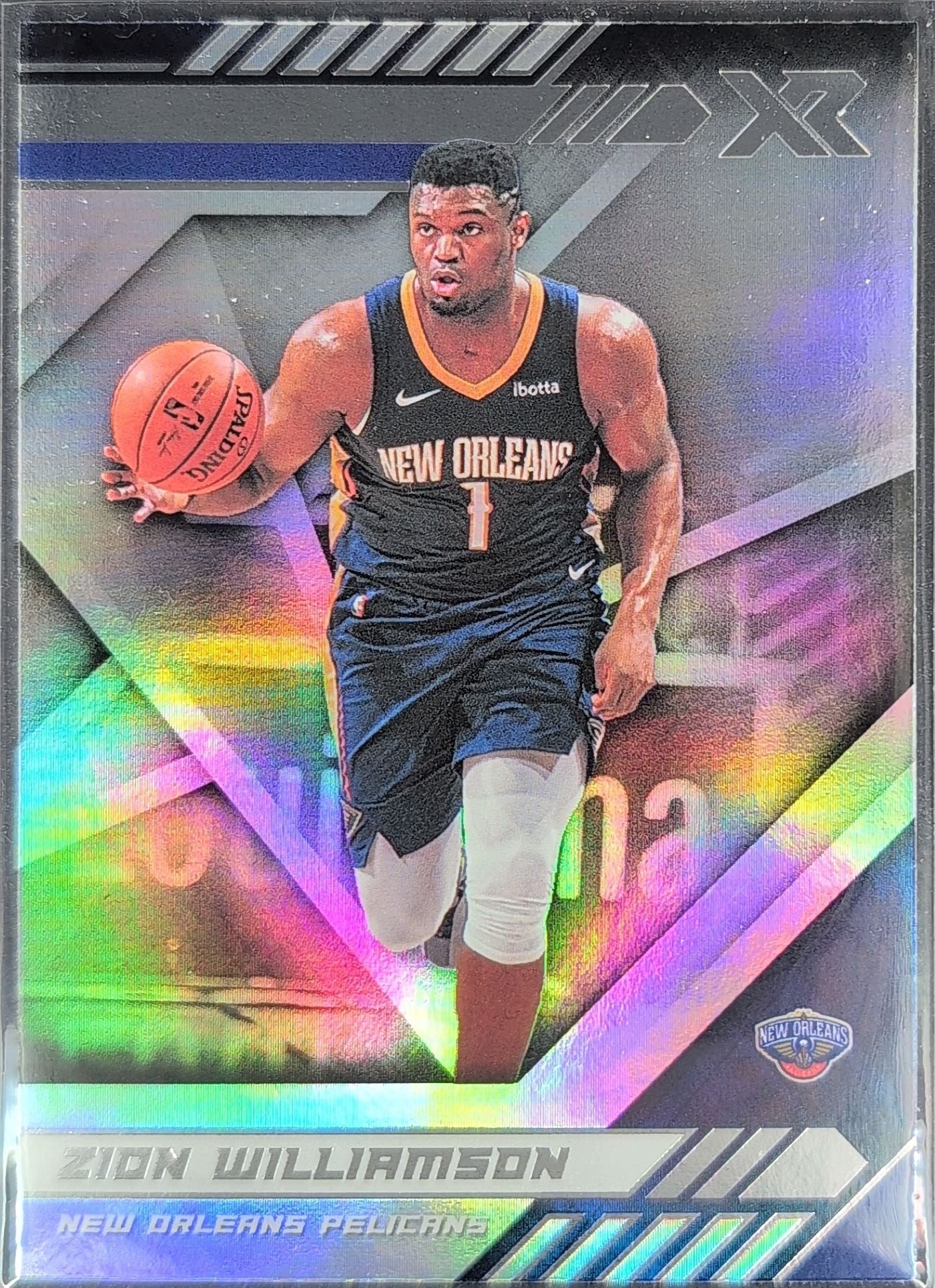 2020-21 Panini Chronicles Zion Williamson #299 New Orleans Pelicans front