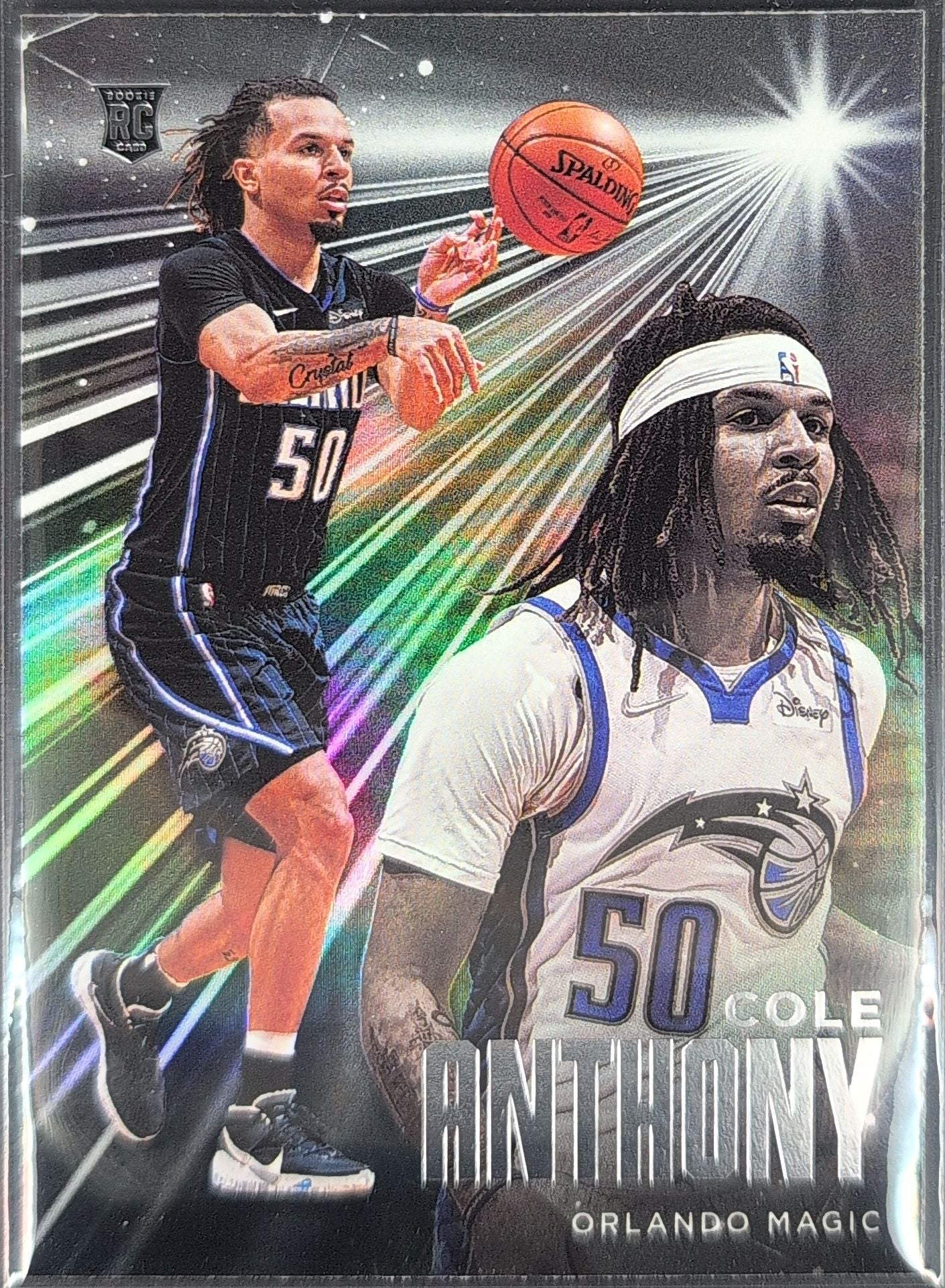 2020-21 Panini Chronicles Cole Anthony #211 Silver RC Orlando Magic front
