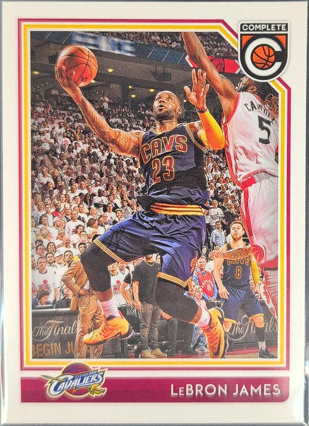 2016-17 Panini Complete LeBron James #46 Silver Cleveland Cavaliers front