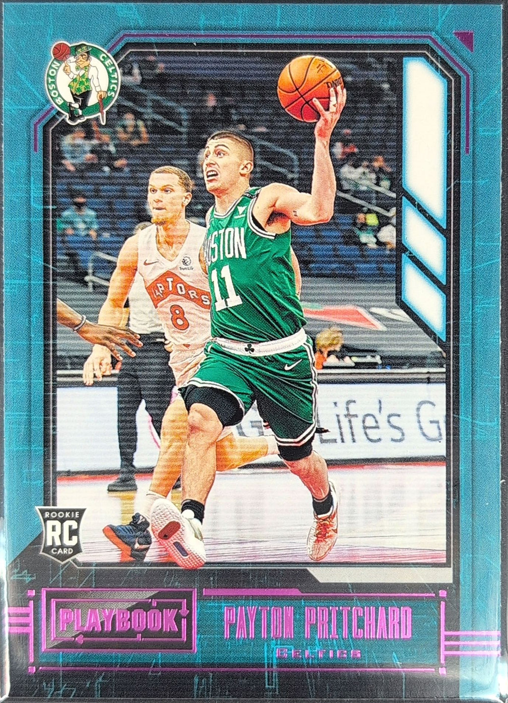 2020-21 Panini Chronicles Payton Pritchard #191 Green RC Boston Celtics front