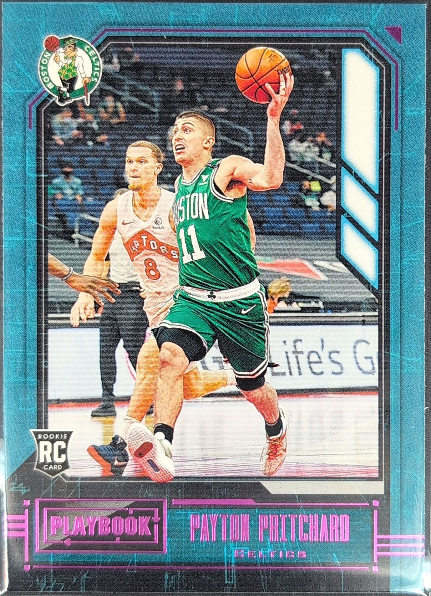 2020-21 Panini Chronicles Payton Pritchard #191 Green RC Boston Celtics front