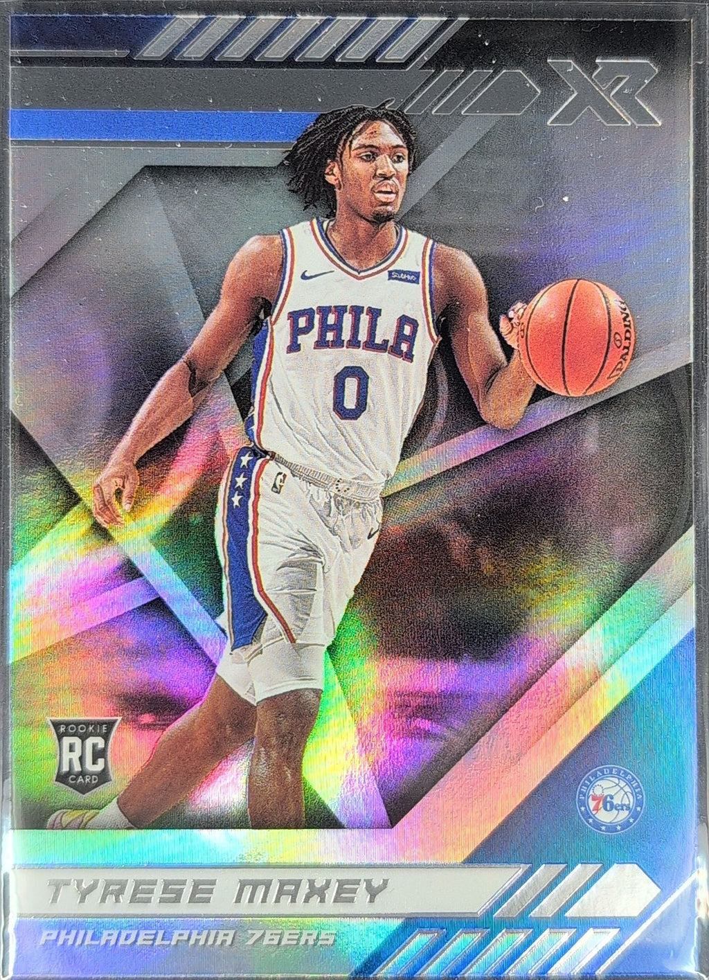 2020-21 Panini Chronicles Tyrese Maxey #271 Bronze RC Philadelphia 76ers front