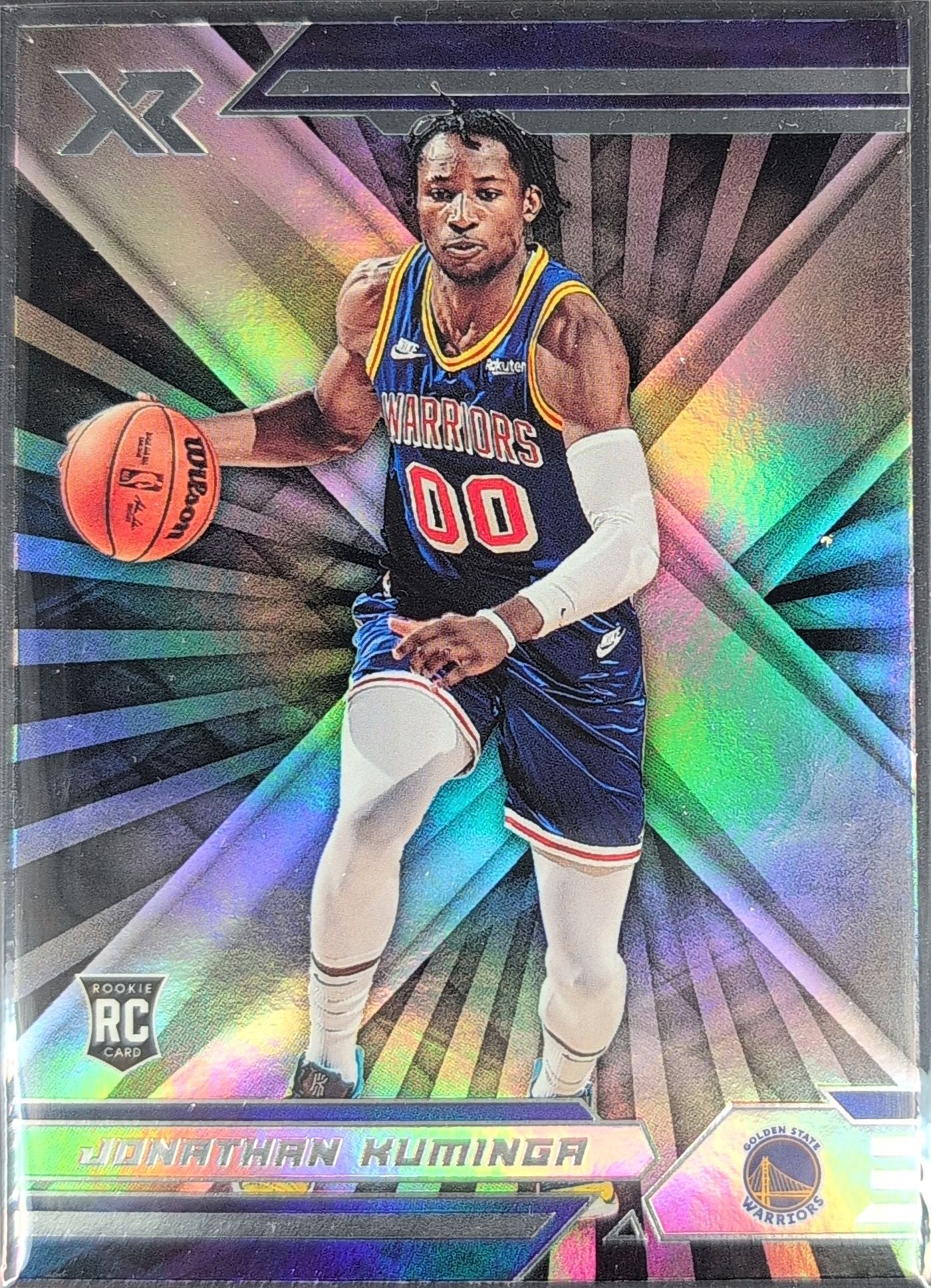 2021-22 Panini Chronicles Jonathan Kuminga #378 RC Golden State Warriors front