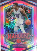 2021-22 Panini Chronicles Davion Mitchell #352 Pink Sacramento Kings front