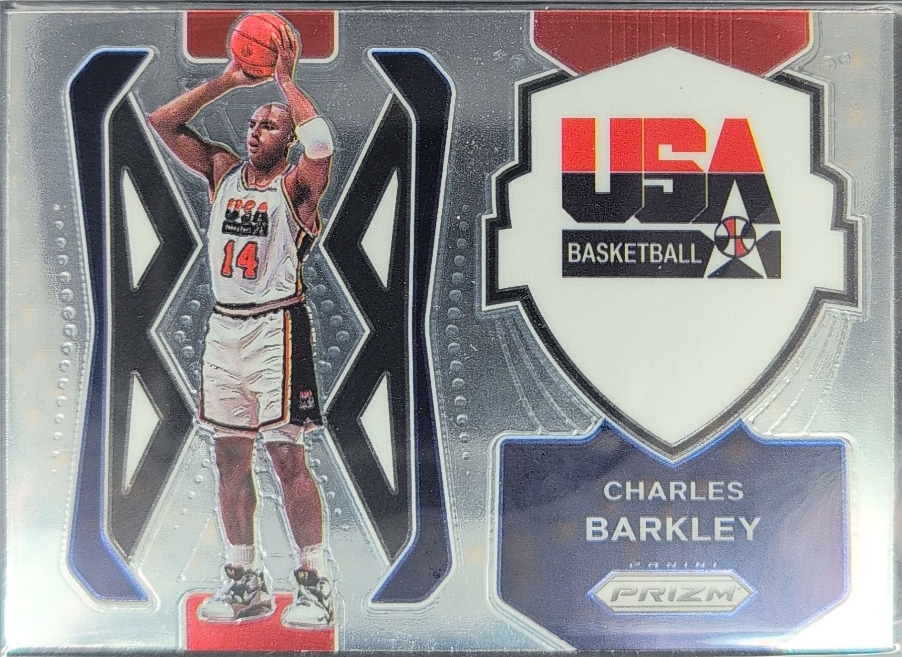 Charles Barkley 2021-22 Panini Prizm #9 USA Basketball - front image