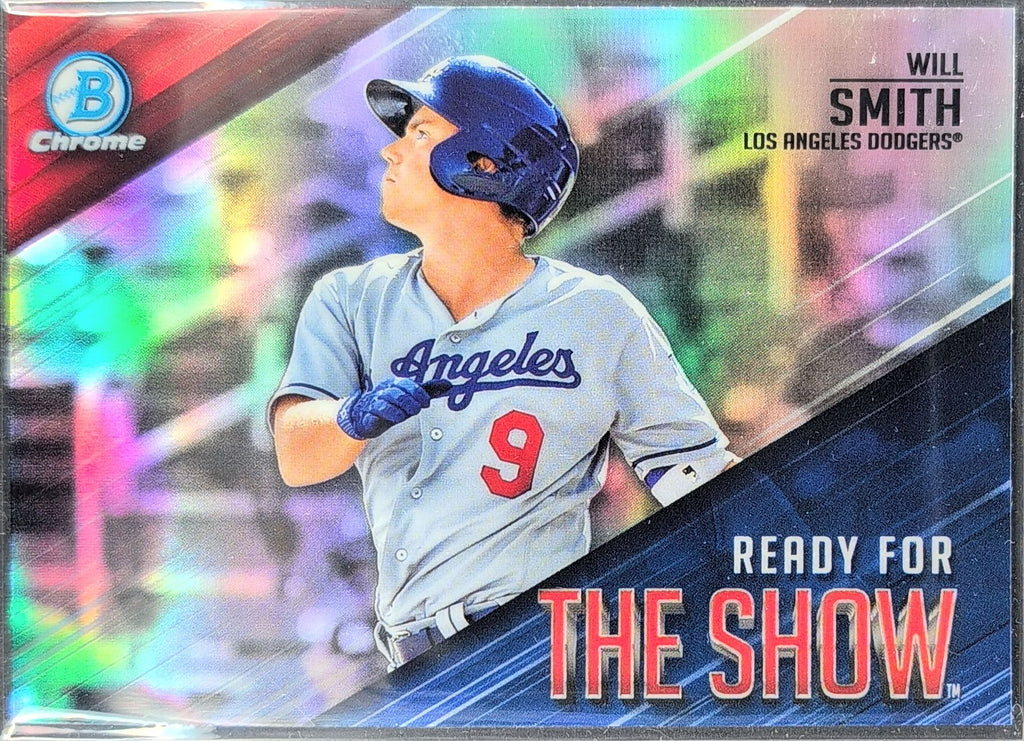 2019 Bowman Will Smith #RFTS-5 Ready for the Show Los Angeles Dodgers front