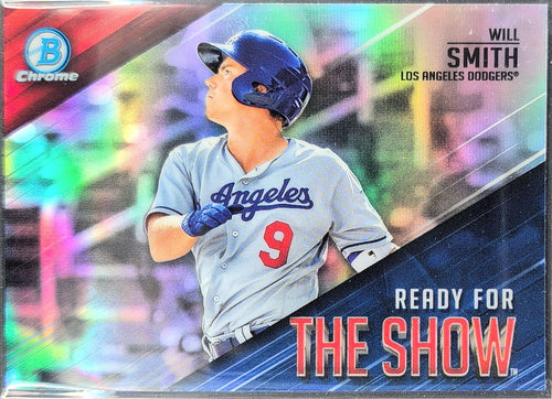 2019 Bowman Will Smith #RFTS-5 Ready for the Show Los Angeles Dodgers front