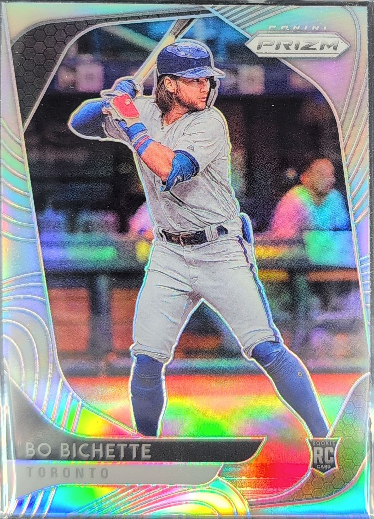 Bo Bichette 2020 Panini Prizm #71 Silver Prizm Rookie RC Toronto Blue Jays - front image