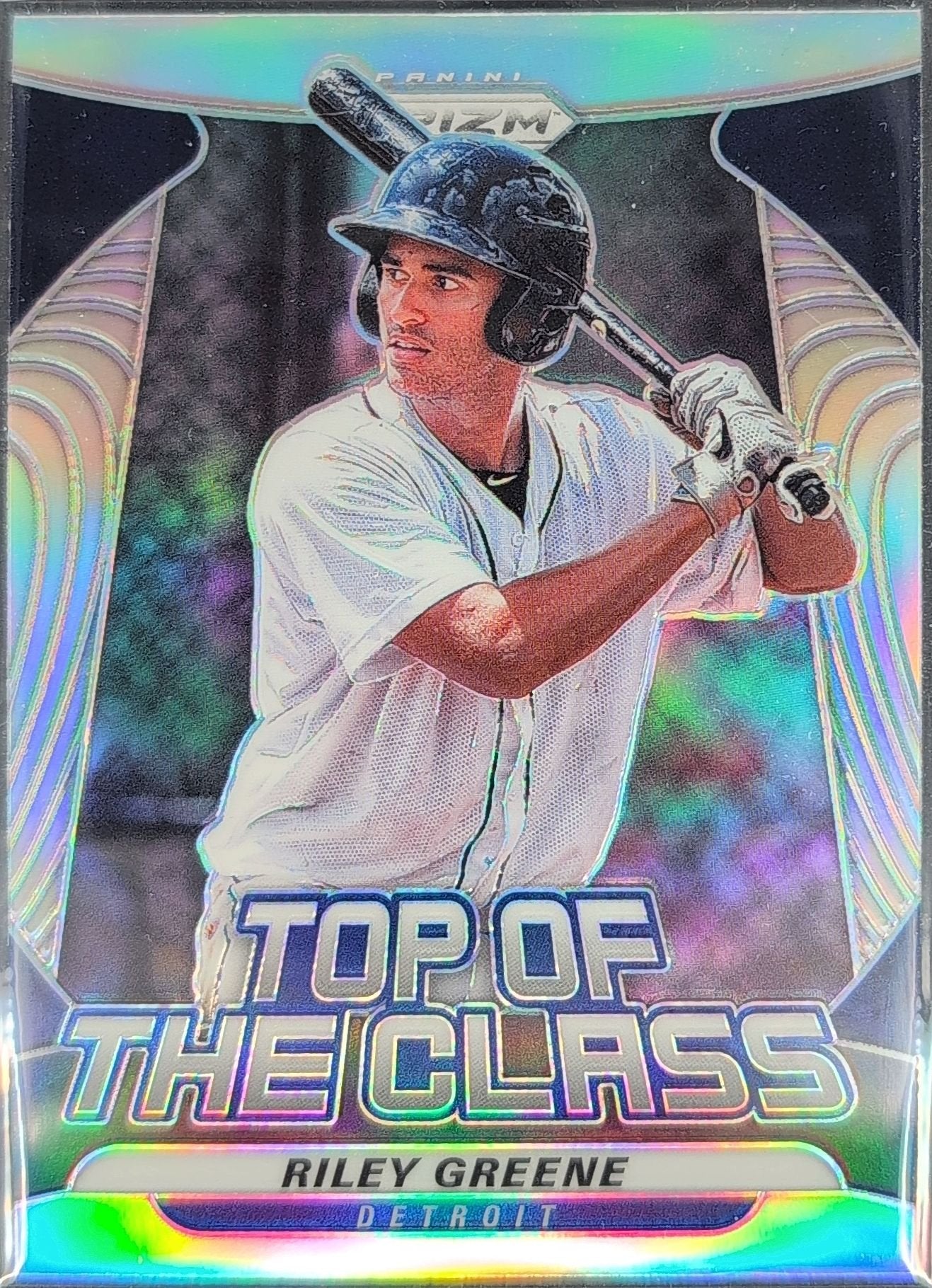 Riley Greene 2020 Panini Prizm #TOC-5 Top of The Class Silver Prizm Detroit Tigers - front image