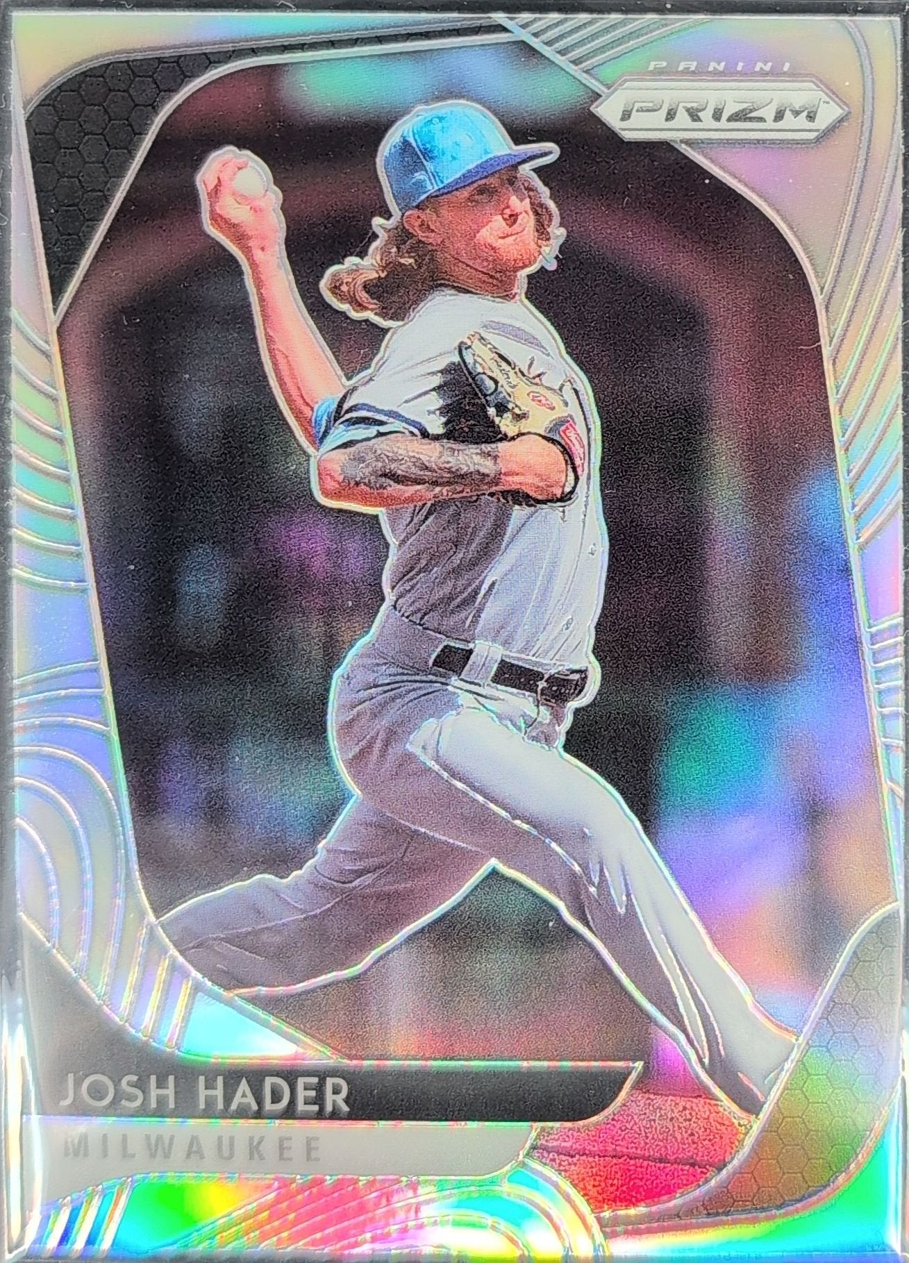 Josh Hader 2020 Panini Prizm #107 Silver Prizm Milwaukee Brewers - front image