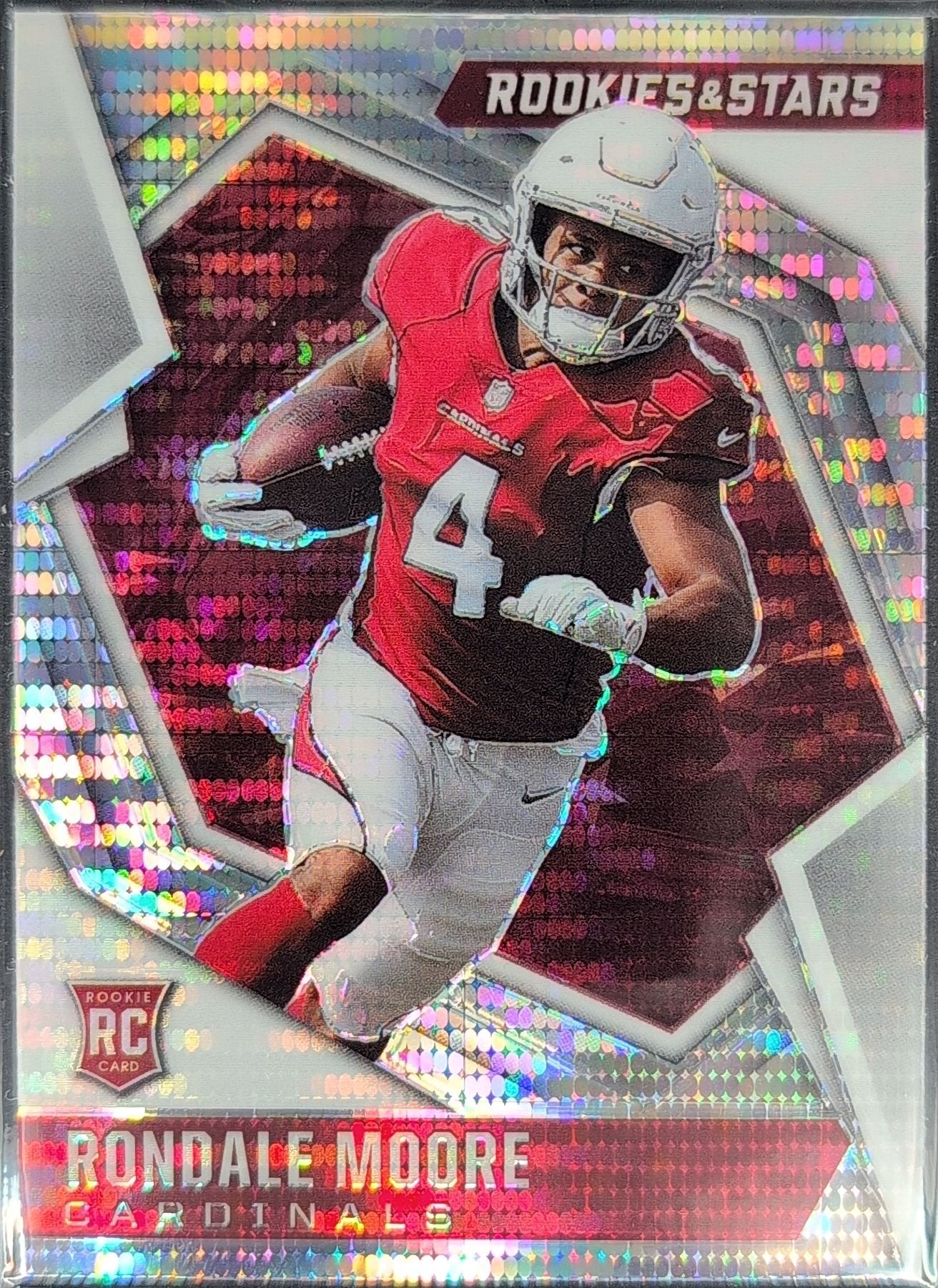 Rondale Moore 2021 Panini Rookies & Stars #117 Pulsar Prizm Rookie RC Arizona Cardinals - front image