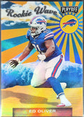 2019 Panini Playoff Ed Oliver #26 Rookie Wave Buffalo Bills front