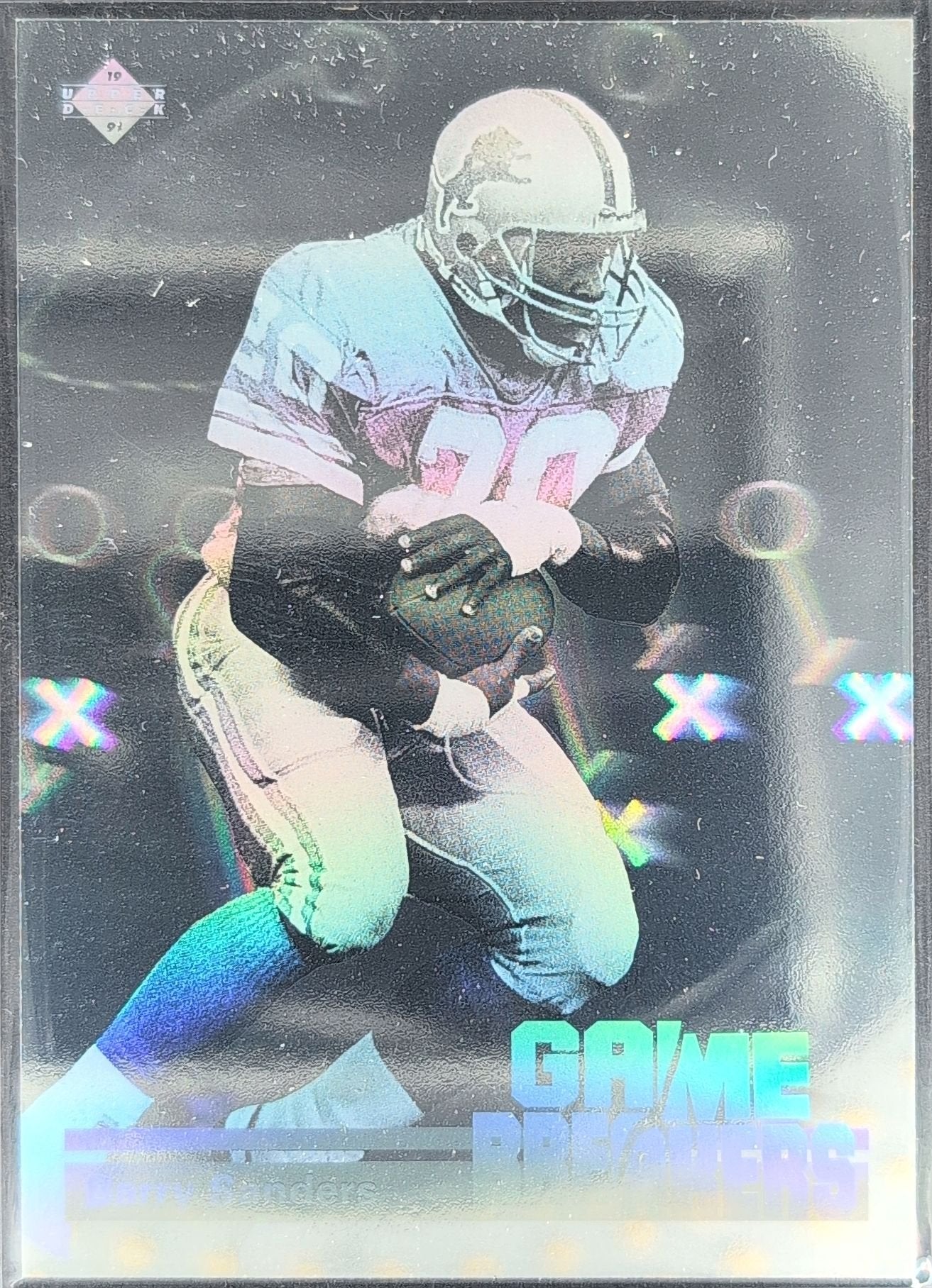 Barry Sanders 1991 Upper Deck #GB1 Game Breakers Detroit Lions - front image