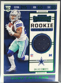 Tony Pollard 2019 Panini Contenders #RTS-35 Rookie Ticket Swatches Dallas Cowboys - front image