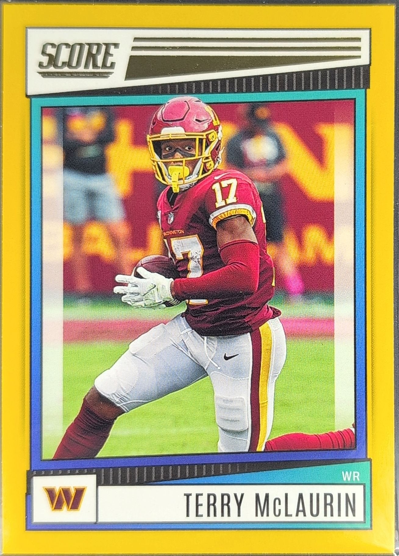 Terry McLaurin 2022 Score #251 Scorecard Washington Commanders - front image