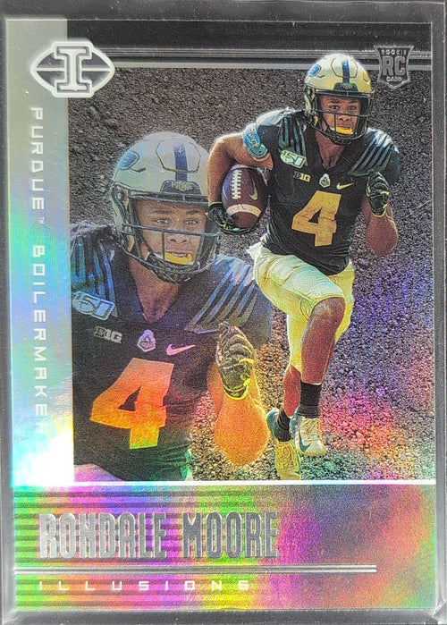 2021 Panini Chronicles Draft Picks Rondale Moore #114 Purdue Boilermakers front