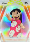 2026 Topps Disney Neon Lilo #15 Rainbow Foil front