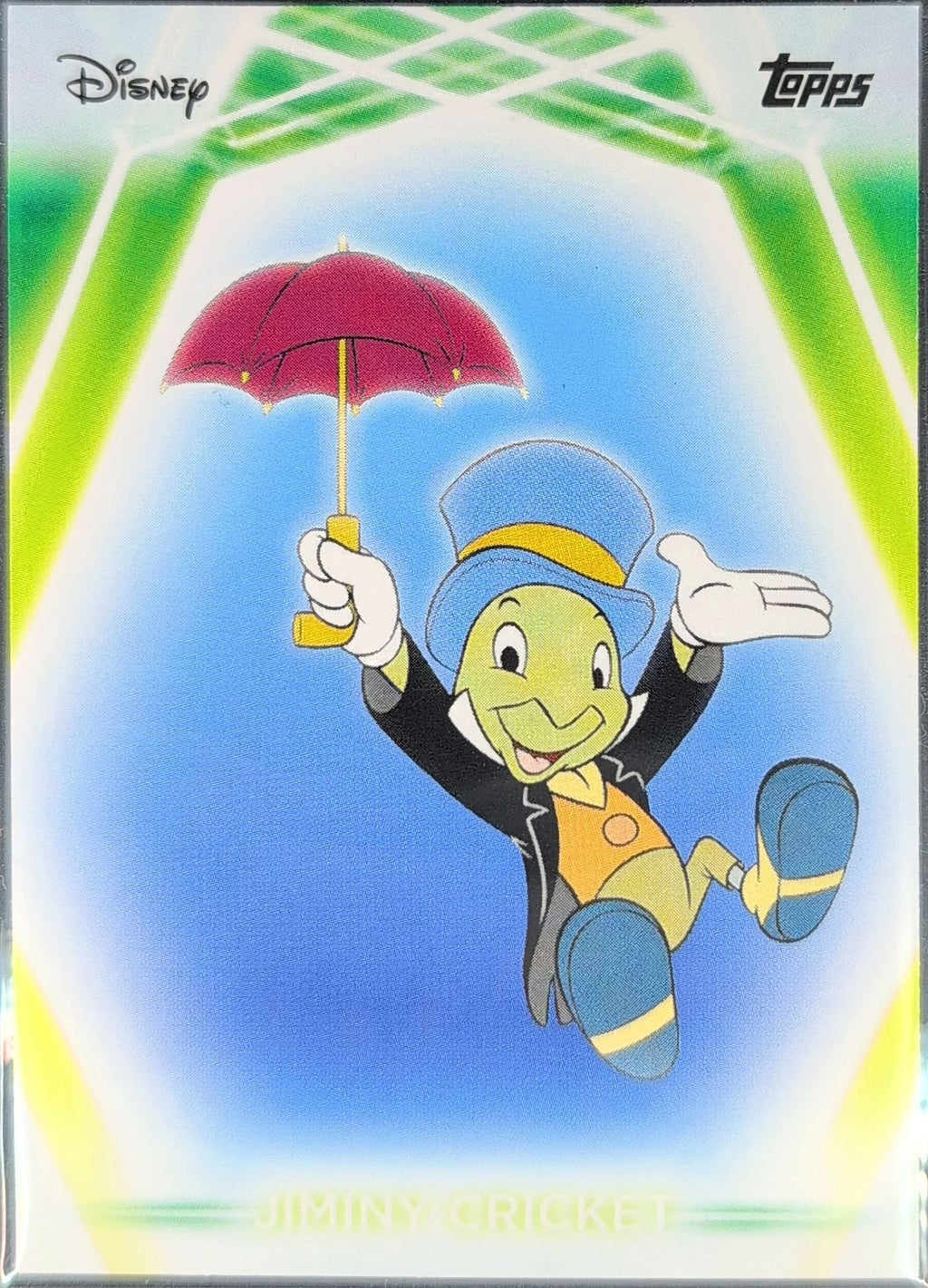 2026 Topps Disney Neon Jiminy Cricket #87 front