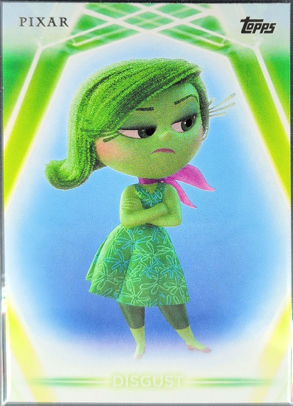 2026 Topps Disney Neon Disgust #167 front