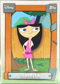 2026 Topps Disney Neon Isabella #P&F-6 Phineas & Ferb front