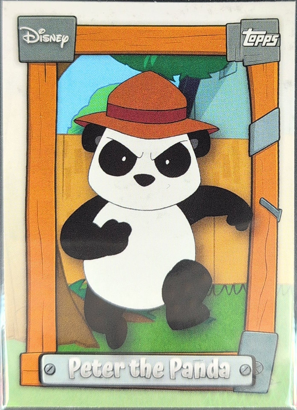 2026 Topps Disney Neon Peter the Panda #P&F-19 Phineas & Ferb front