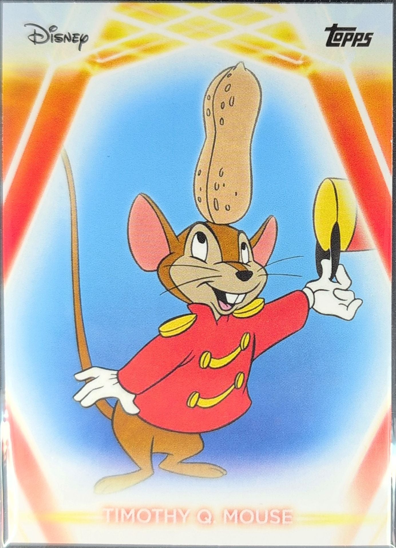 2026 Topps Disney Neon Timothy Q. Mouse #184 front