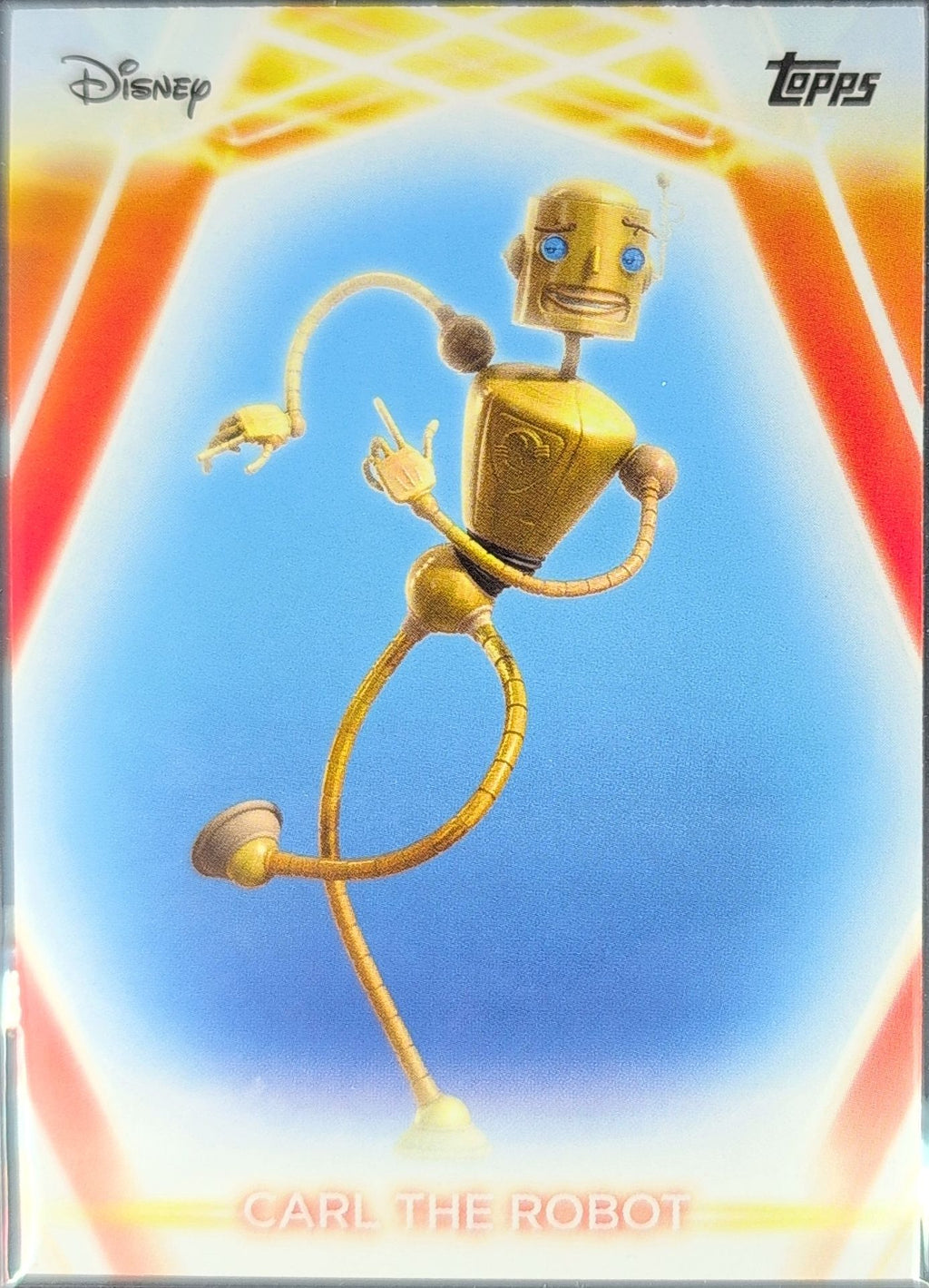 2026 Topps Disney Neon Carl the Robot #143 front