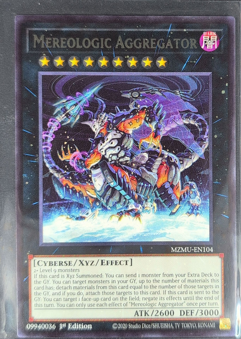 Darkwing Blast Mereologic Aggregator #DABL-EN046 Super Rare front