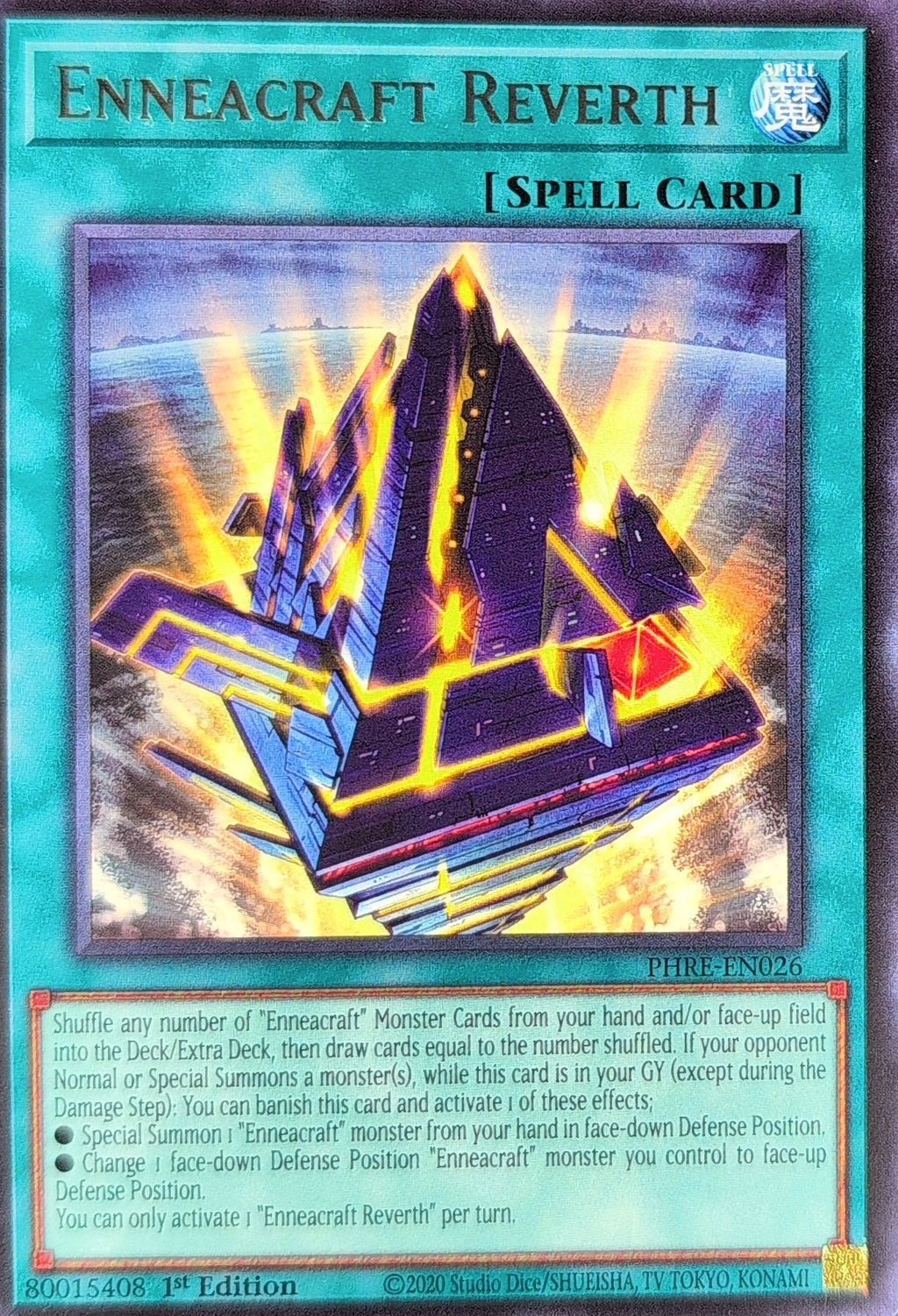 Phantom Revenge Enneacraft Reverth #PHRE-EN026 Rare front